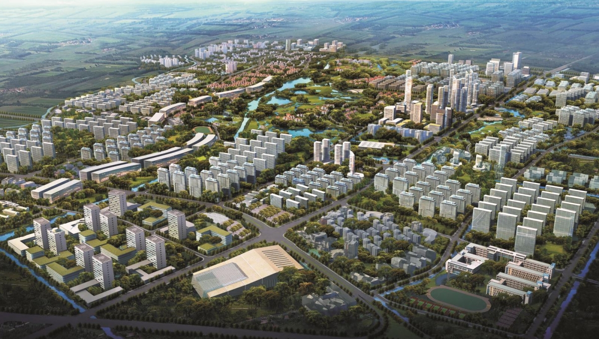 崇州市农村土地整理及羊马新城城镇化建设项目（在建）